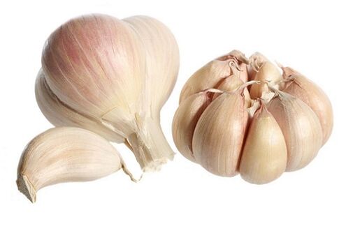 Garlic removes internal parasites