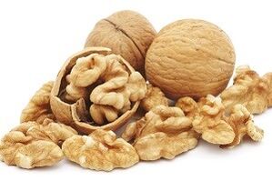 Walnuts remove internal parasites