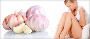 Garlic fights against parasites